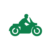 Calculate the carbon footprint for your motorbikes
